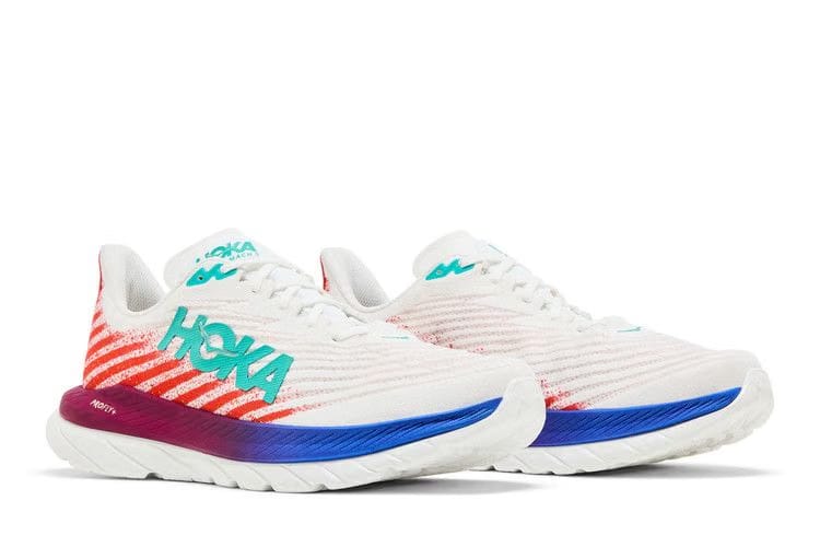 HOKA Mach 5 White Flame