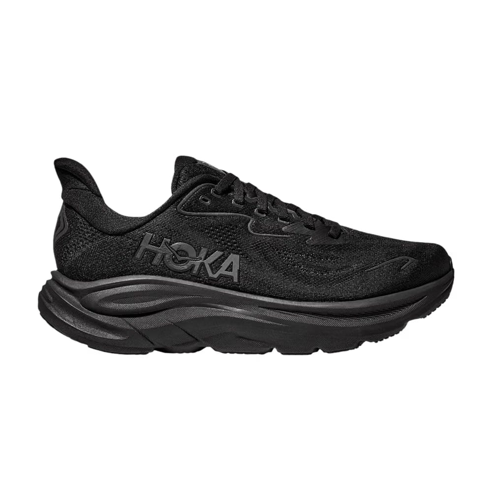 HOKA Clifton 10 Wide Triple Black