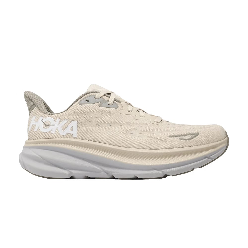 HOKA Clifton 9 2E Wide Oat Milk