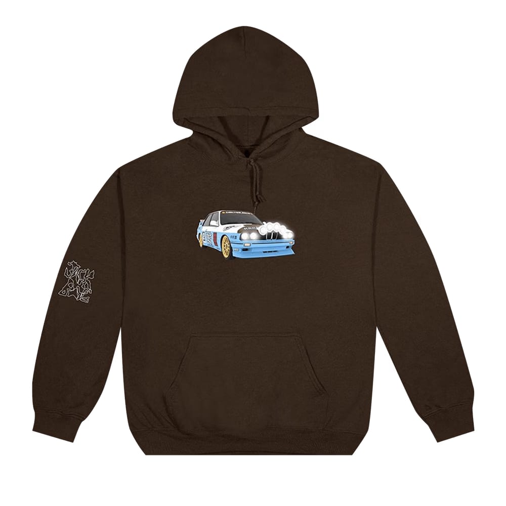 Cactus Jack by Travis Scott JACKBOYS Vehicle Hoodie V Brown