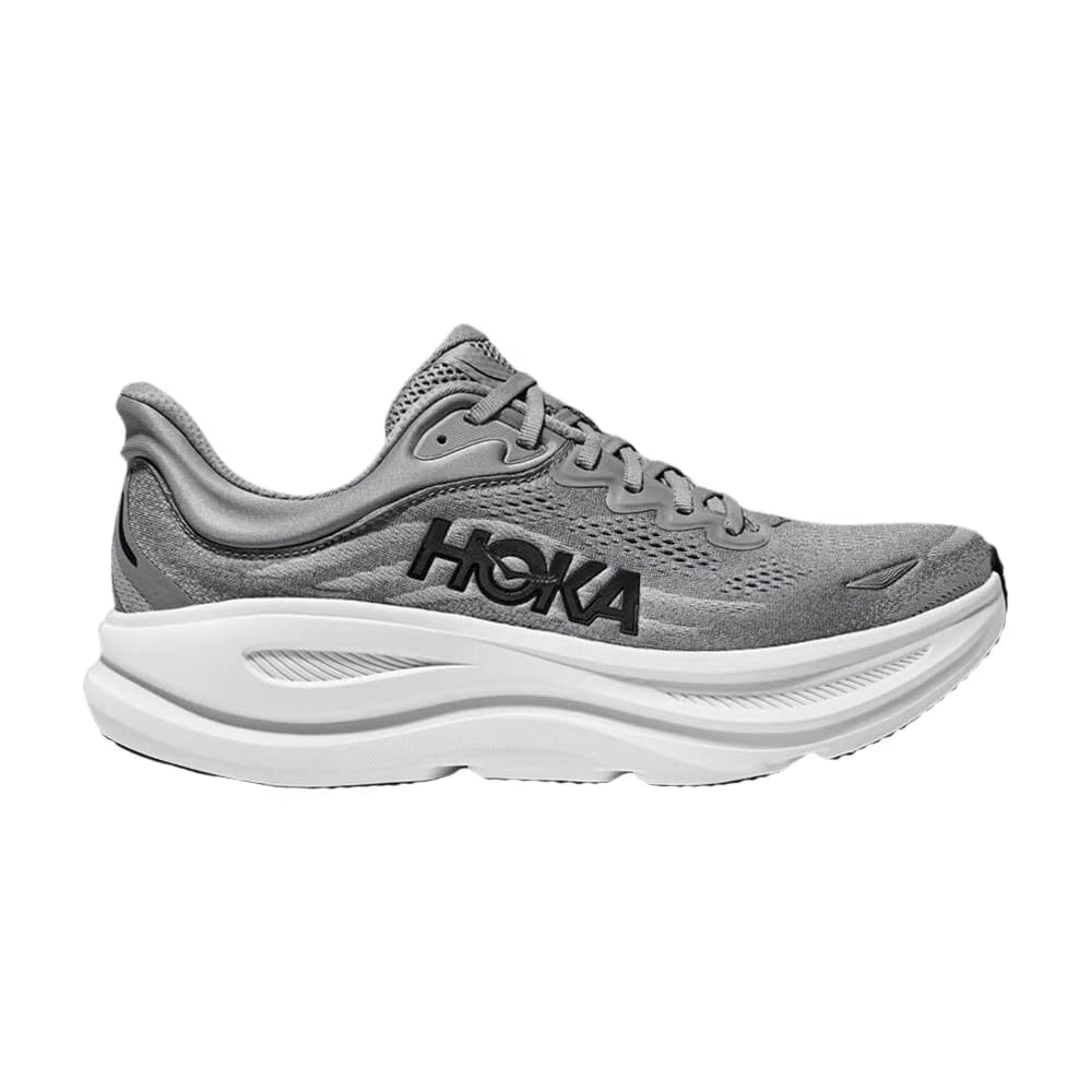 HOKA Bondi 9 4E Wide Galactic Stellar Grey