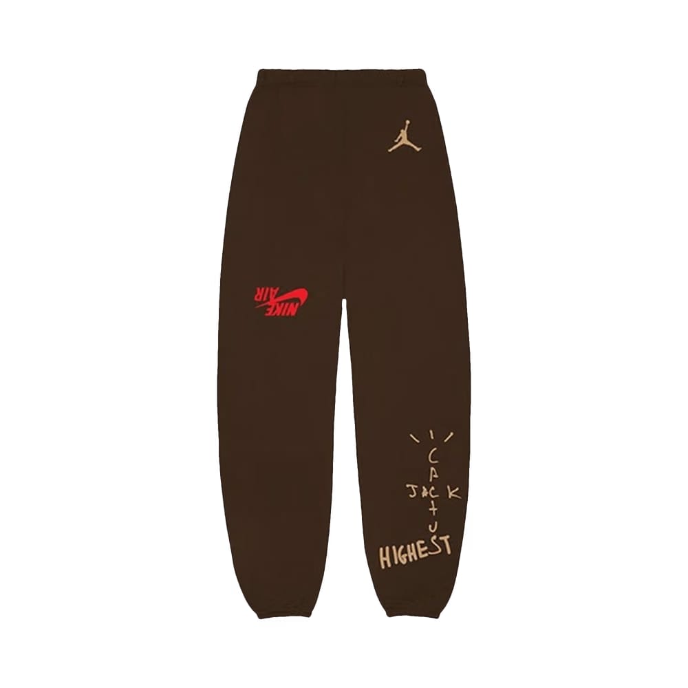 Cactus Jack by Travis Scott x Air Jordan Highest Sweatpant Brown