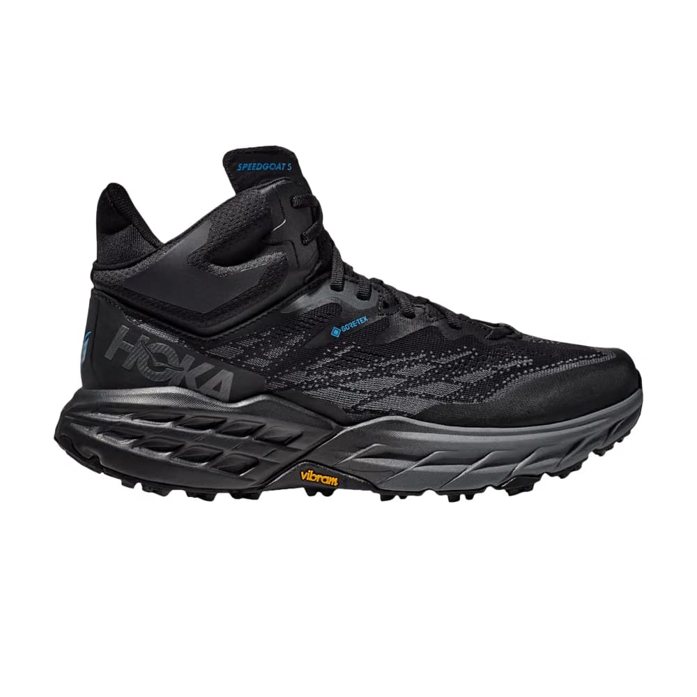 HOKA Speedgoat 5 Mid GORE-TEX Triple Black