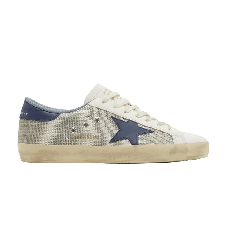 Golden Goose Superstar Light Silver Blue