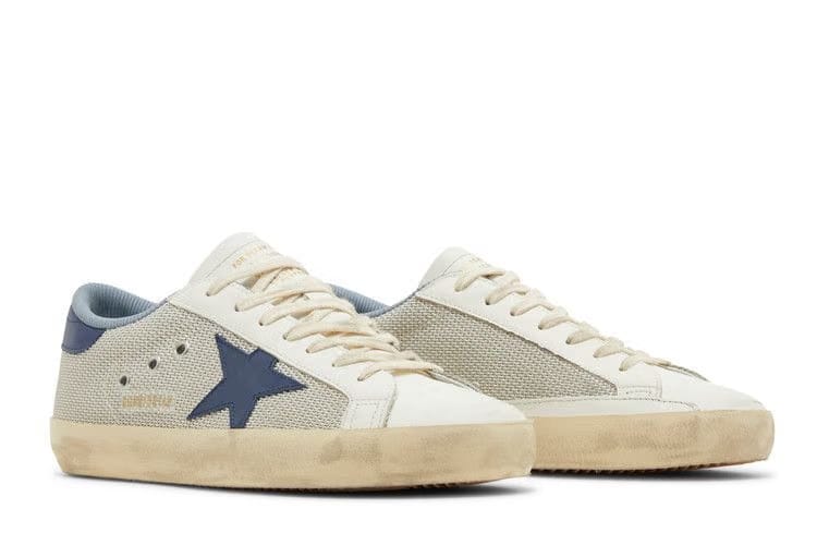 Golden Goose Superstar Light Silver Blue