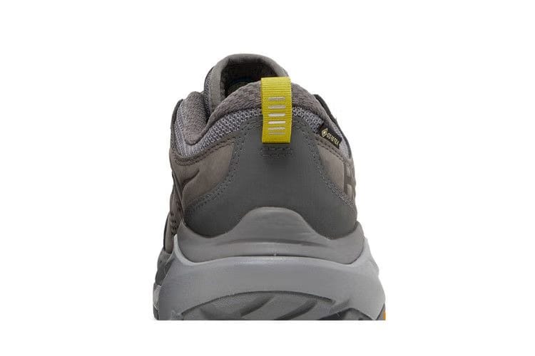 HOKA Kaha Low GTX Charcoal Grey Green Sheen