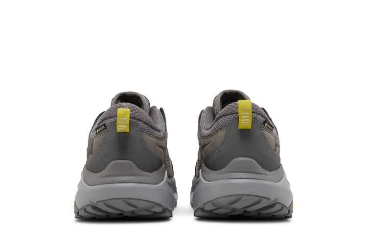 HOKA Kaha Low GTX Charcoal Grey Green Sheen
