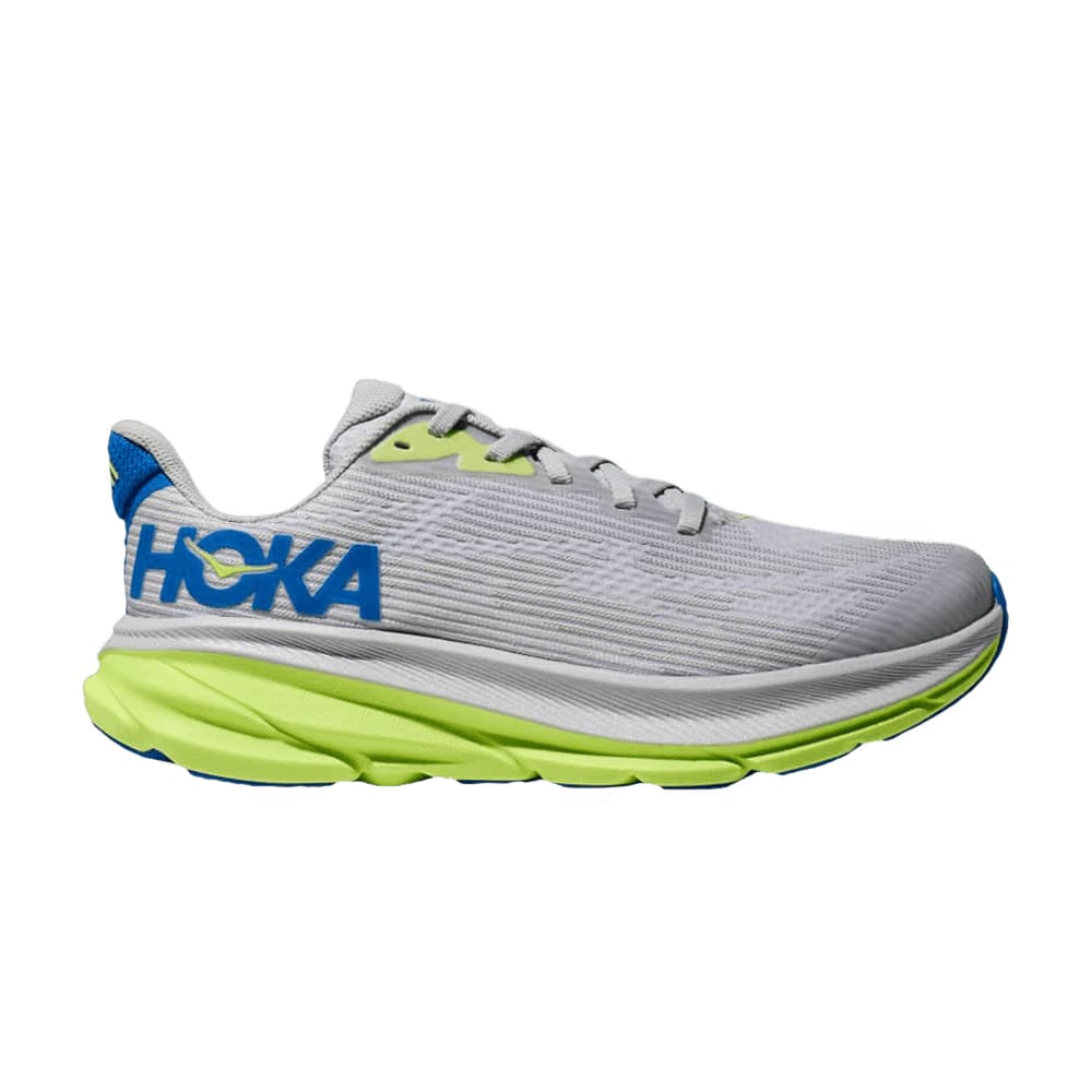 HOKA Clifton 9 Kids Stardust Electric Cobalt