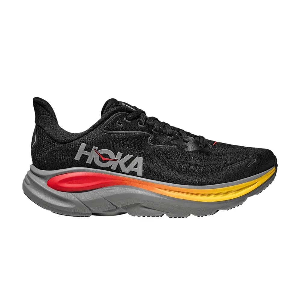 HOKA Clifton 10 Black Galactic Grey