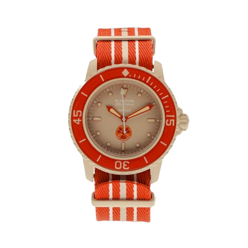 SWATCH X BLANCPAIN BIOCERAMIC SCUBA FIFTY FATHOMS ARCTIC OCEAN