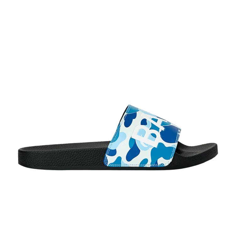 ABC Camo Slide Blue Text