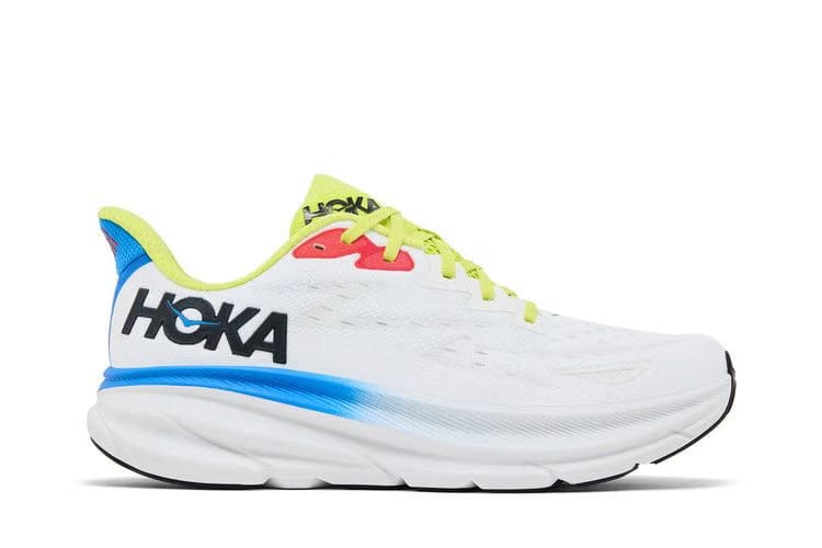 HOKA Clifton 9 Blanc De Blanc Virtual Blue