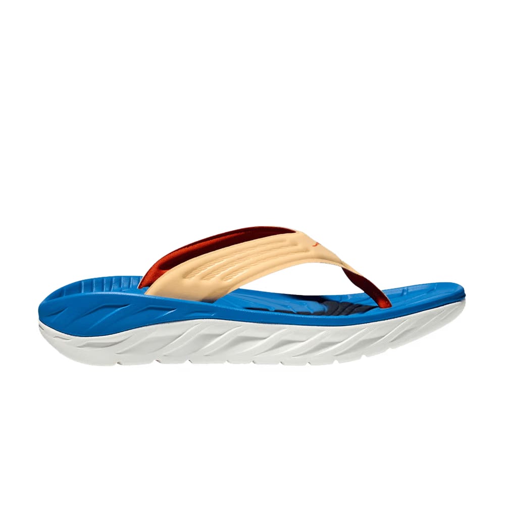 HOKA Ora Recovery Flip Slide Impala Coastal Sky