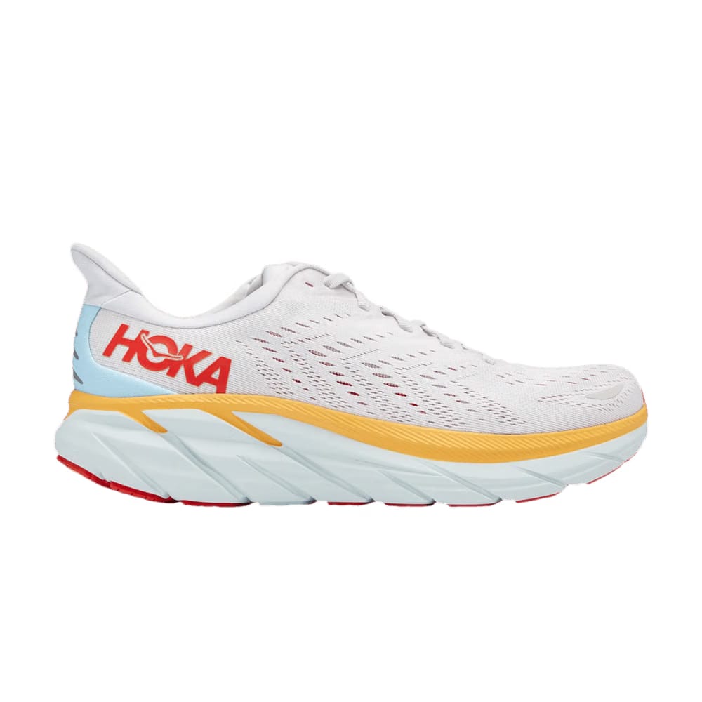 HOKA Clifton 8 2E Wide Nimbus Cloud Yellow