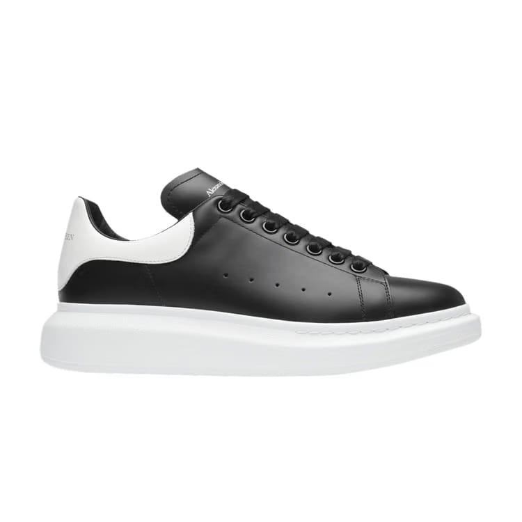Alexander McQueen Wmns Oversized Sneaker 'Black White' 2019