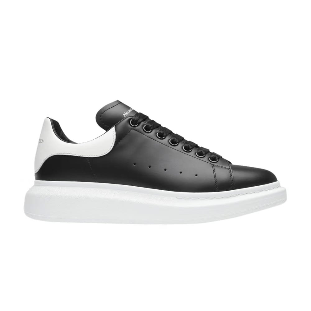 Alexander McQueen Wmns Oversized Sneaker 'Black White' 2019