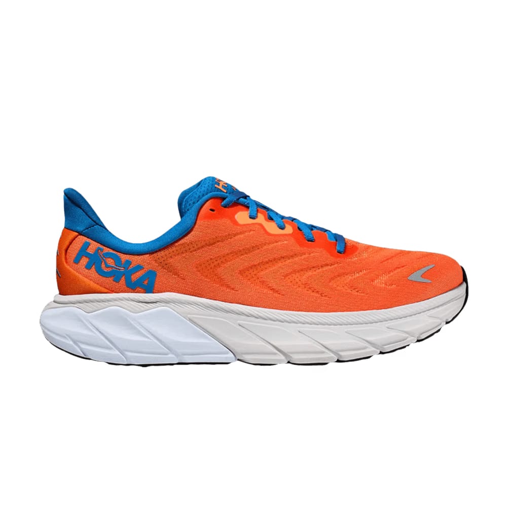 HOKA Arahi 6 Vibrant Orange Coastal Sky