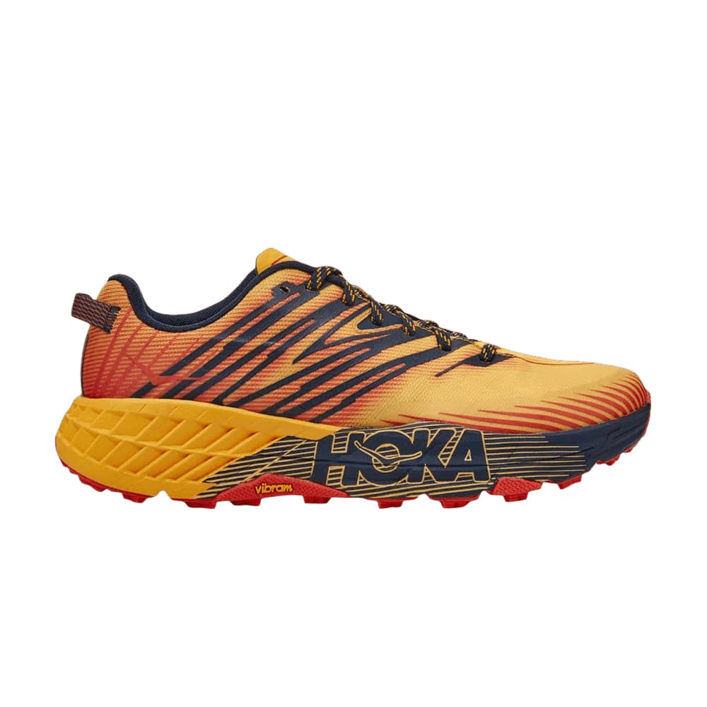 HOKA Speedgoat 4 Gold Fusion Black Iris