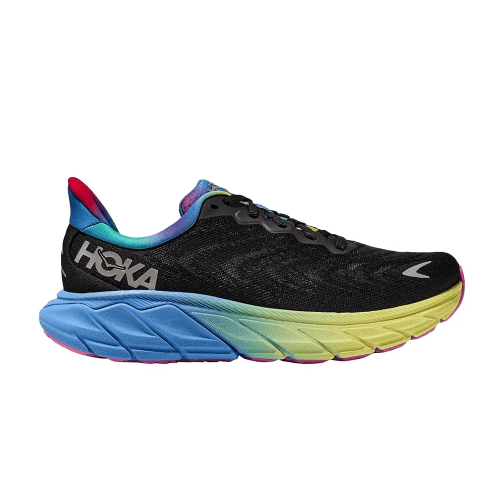 HOKA Arahi 6 Black Rainbow
