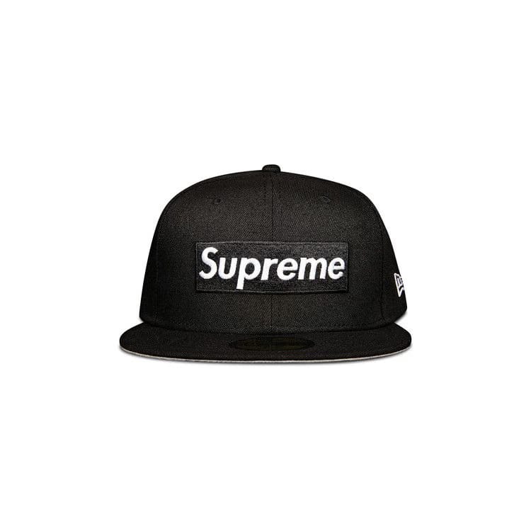 Supreme x New Era Champions Box Logo Hat Black