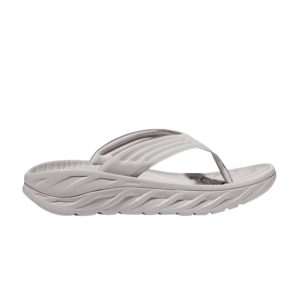 HOKA Ora Recovery Flip Slide Lunar Rock White