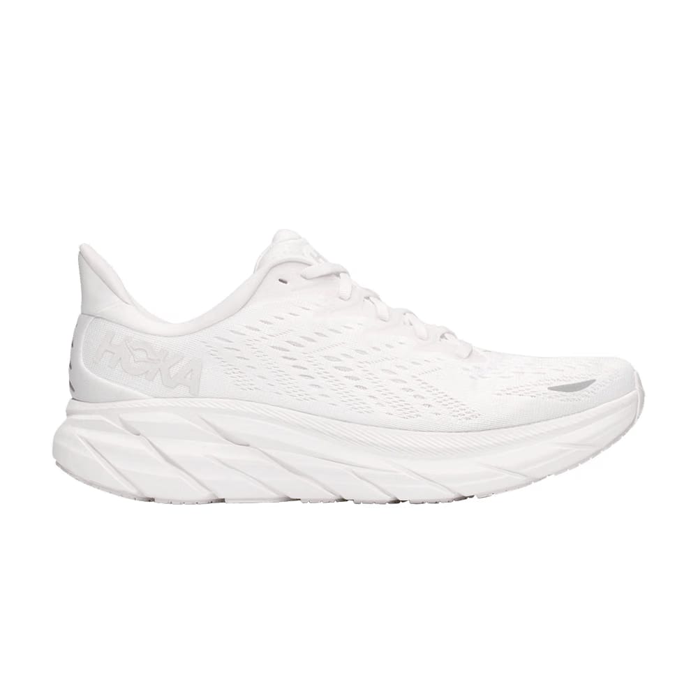 HOKA Wmns Clifton 8 Wide 'White'