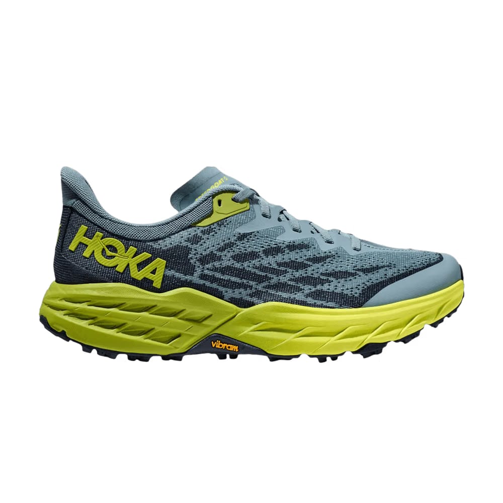 HOKA Speedgoat 5 Stone Blue Citron