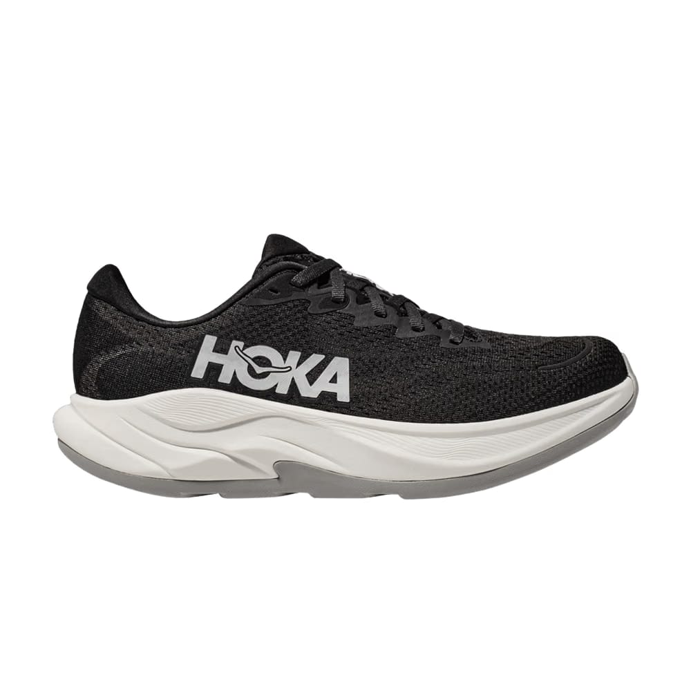 HOKA Rincon 4 2E Wide Black White