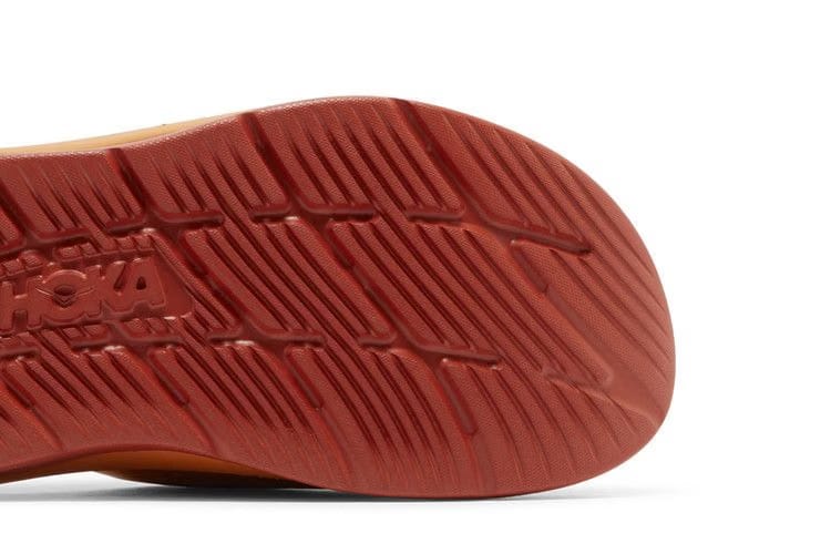 HOKA Ora Luxe Golden Yellow Desert Sun