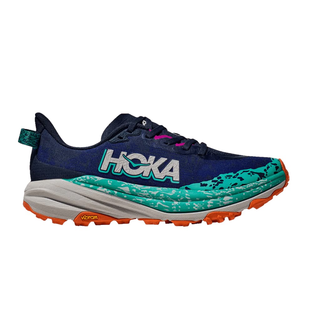 HOKA Wmns Speedgoat 6 'Varsity Navy Meteor'