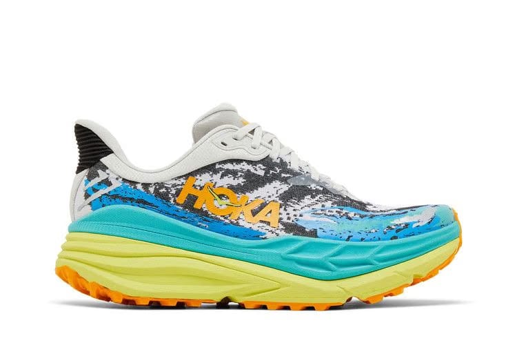 HOKA Stinson 7 White Evening Primrose