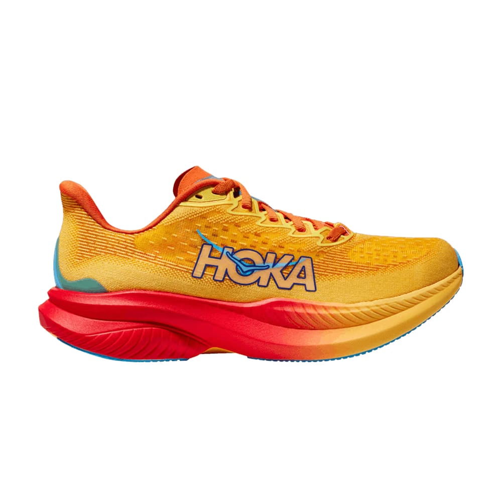 HOKA Mach 6 Wide Poppy Squash