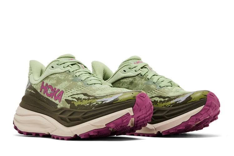 HOKA Wmns Stinson 7 'Seed Green Beet Root'
