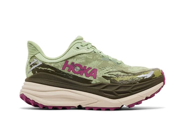 HOKA Wmns Stinson 7 'Seed Green Beet Root'