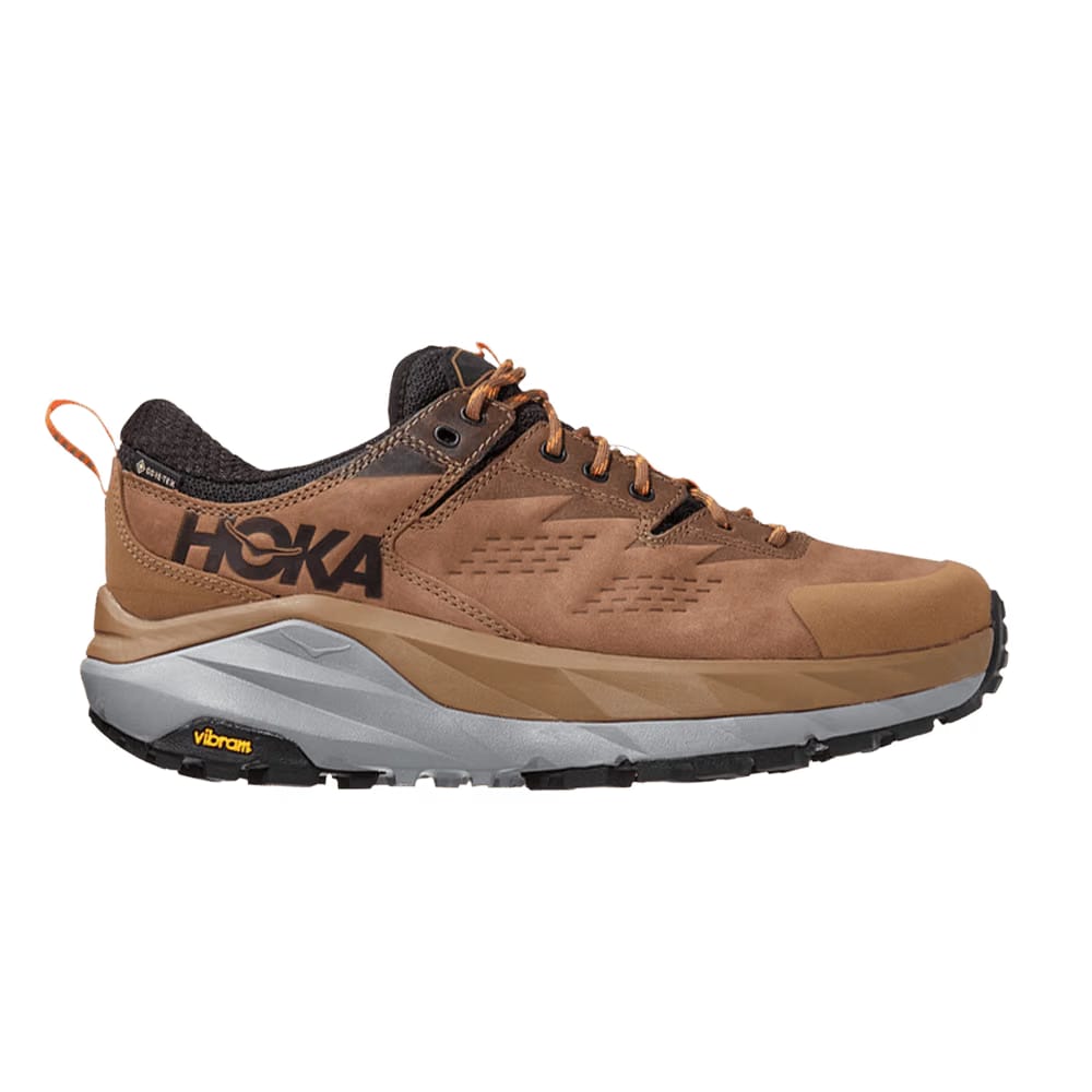 HOKA Kaha Low GORE-TEX Otter Persimmon Orange