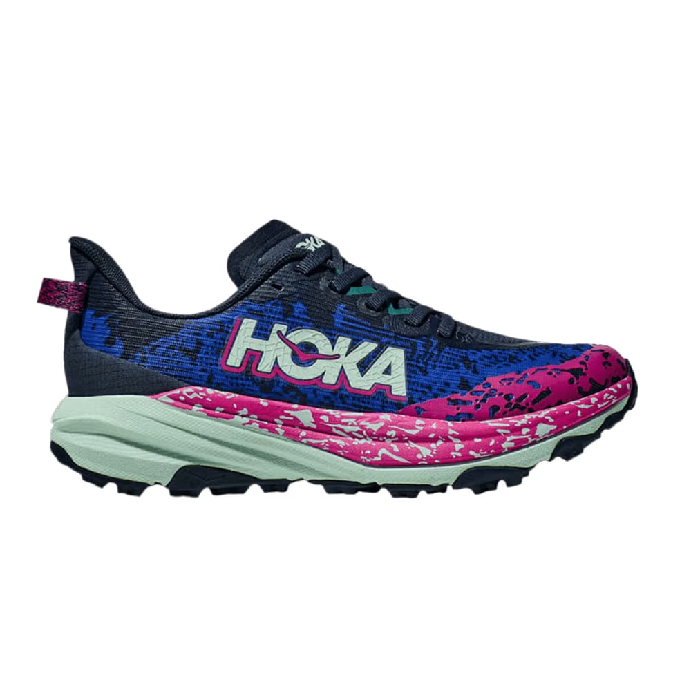 HOKA Speedgoat 6 Kids Stormy Skies Aqua Breeze