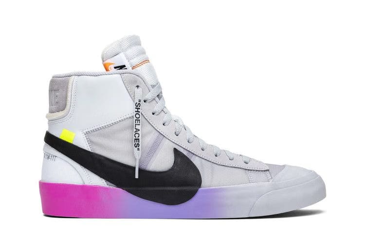 Nike Blazer Mid Off-White Wolf Grey Serena Queen