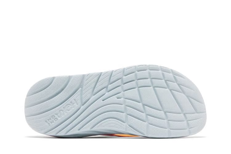 HOKA Ora Recovery Flip Slide Fiesta Amber Yellow