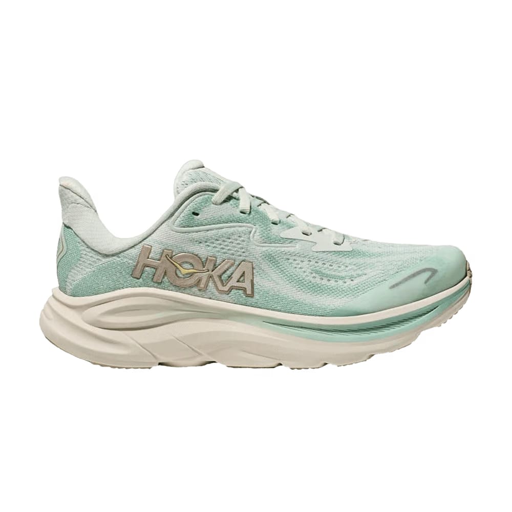 HOKA Clifton 10 Big Kids Sea Glass Truffle Salt