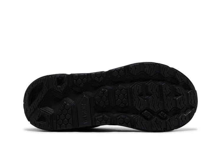 HOKA Clifton L Suede Triple Black