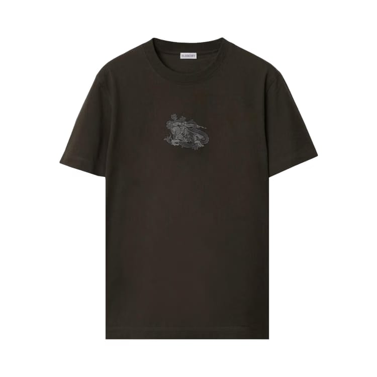 Burberry Graphic Printed Crewneck T-Shirt Shadow
