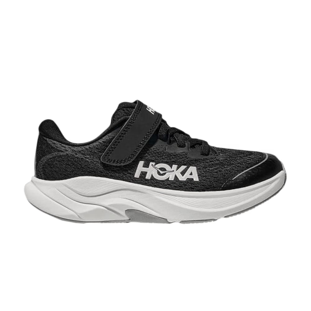 HOKA Rincon 4 Little Kids Black White