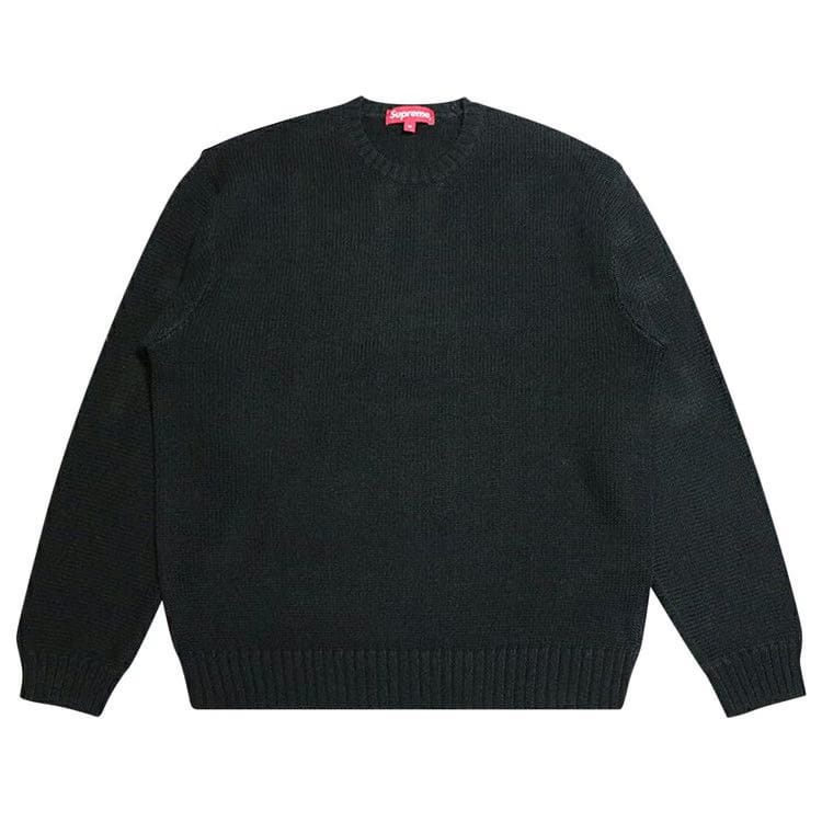 Supreme Back Logo Sweater Black