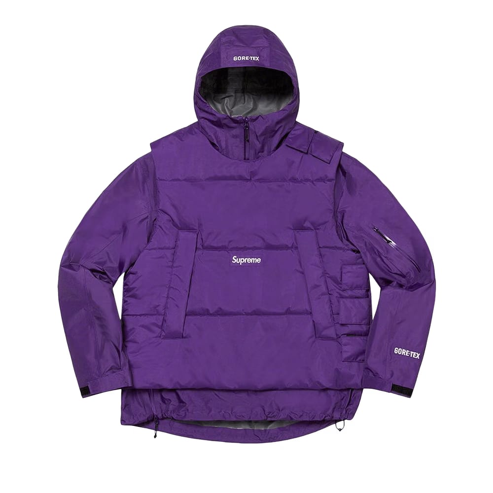 Supreme 2-In-1 GORE-TEX Shell + Windstopper Vest Purple