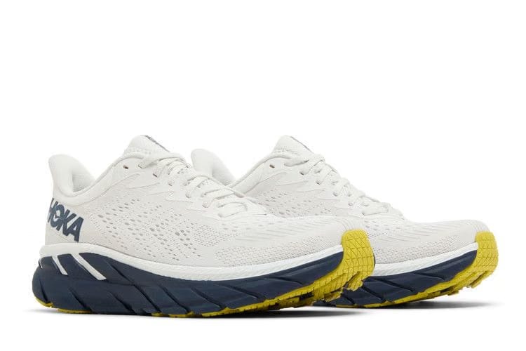 HOKA Wmns Clifton 7 'Blanc De Blanc Black Iris'