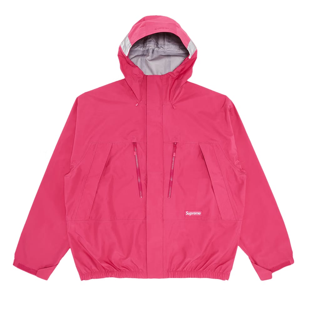 Supreme GORE-TEX Taped Seam Shell Jacket Pink