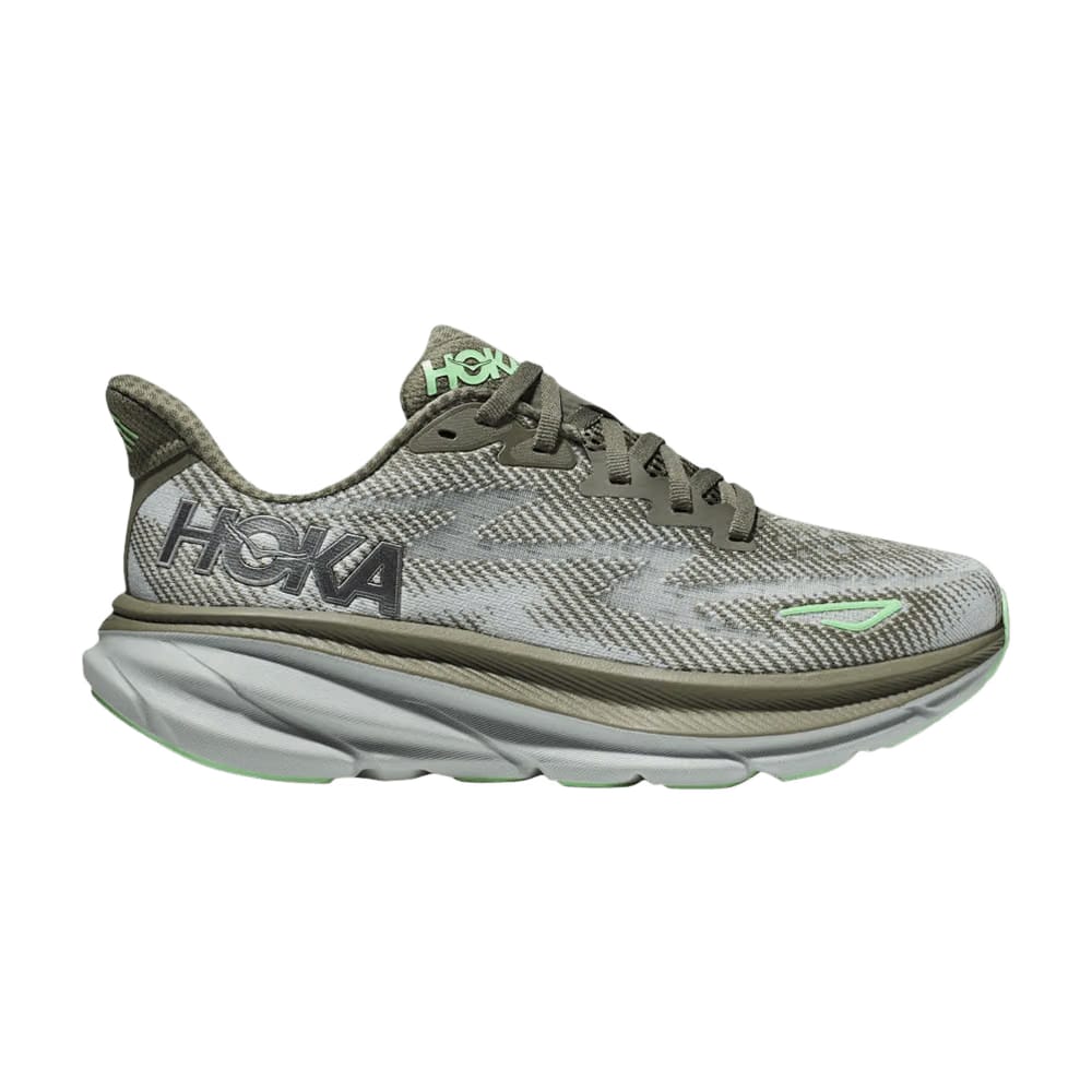 HOKA Wmns Clifton 9 'Olive Haze Mercury'
