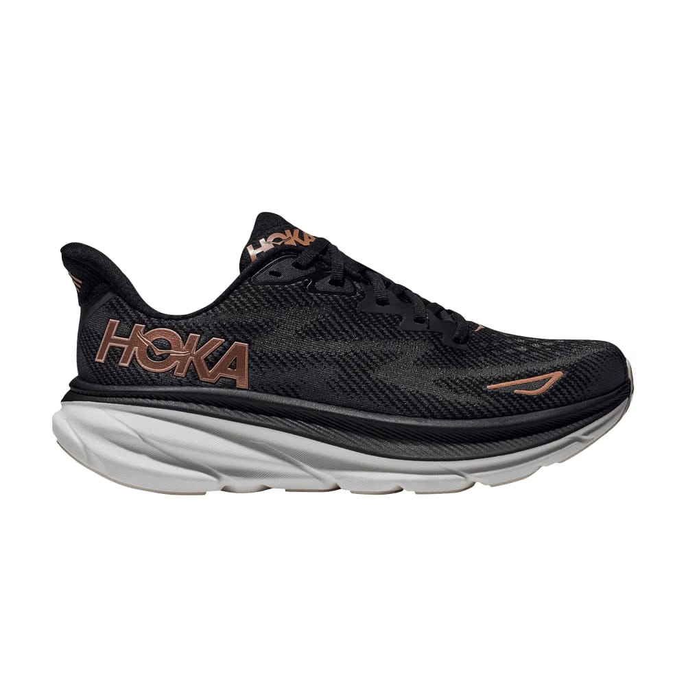HOKA Wmns Clifton 9 'Black Rose Gold'