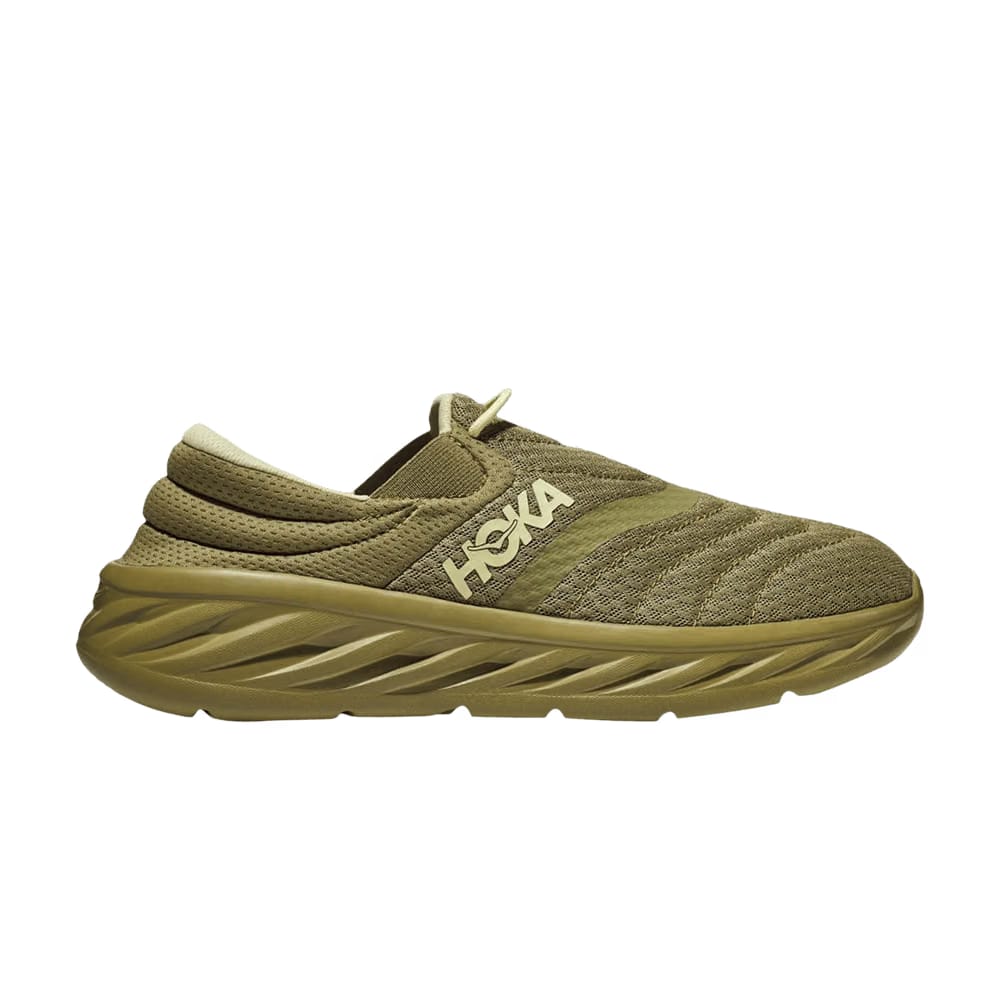 HOKA Ora Recovery 2 Green Moss Celery Root