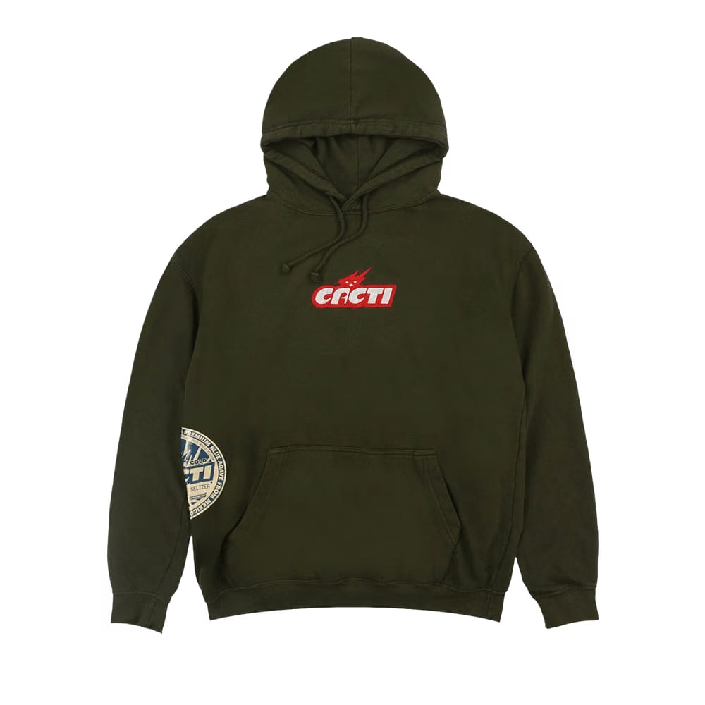 Cactus Jack by Travis Scott Cacti Mono Seal Hoodie Military Green